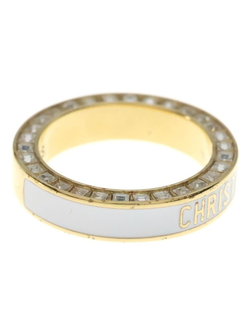 Dior Nightcode Ring Rhinestone White Gold - Picture 4 of 8